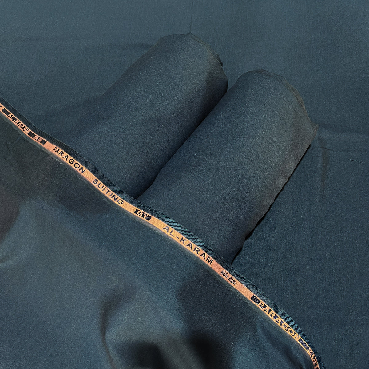 Bluish Color Double Tone Wash & Wear unstitched men's fabric