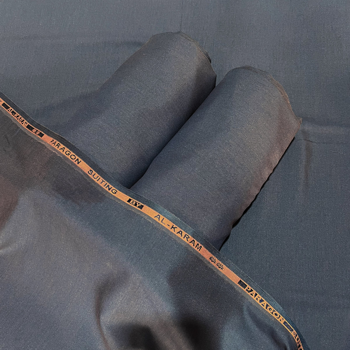 Gray Color Double Tone Wash & Wear unstitched men's fabric